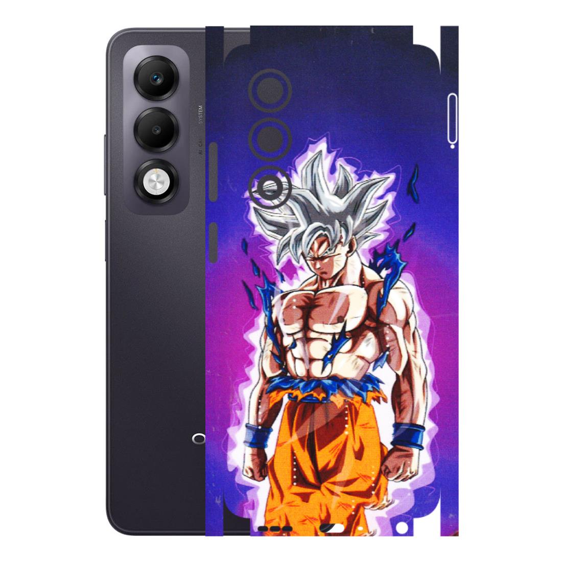 OPPO Phone Skins 2025 (All Models) - Goku Purple Anime - 3D Embossed Finish (L-147) Oppo K13x 5G