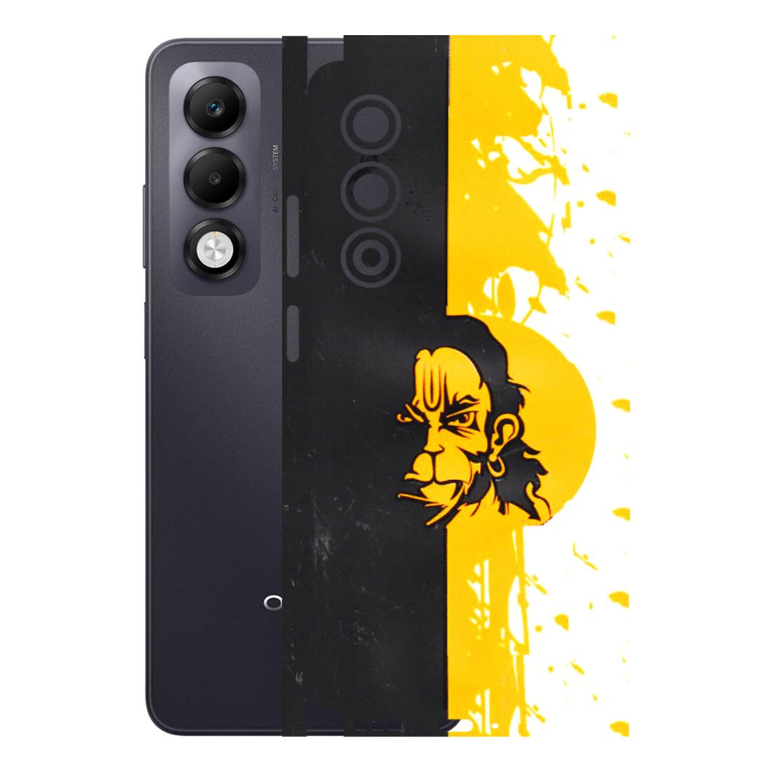 OPPO Phone Skins 2025 (All Models) - Bajrangbali - 3D Embossed Finish (L-151) Oppo K13x 5G