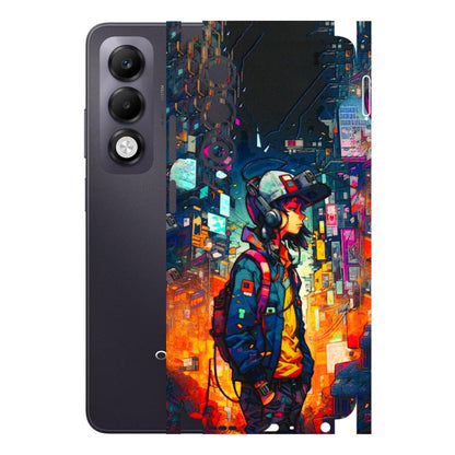 OPPO Phone Skins 2025 (All Models) - Street Anime Guy - 3D Embossed Finish (L-158) Oppo K13x 5G
