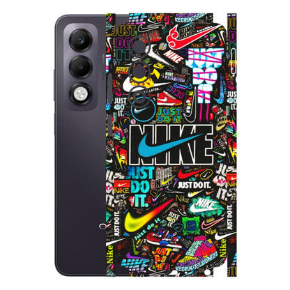 OPPO Phone Skins 2025 (All Models) - Just Do It Doodles - 3D Embossed Finish (L-166) Oppo K13x 5G