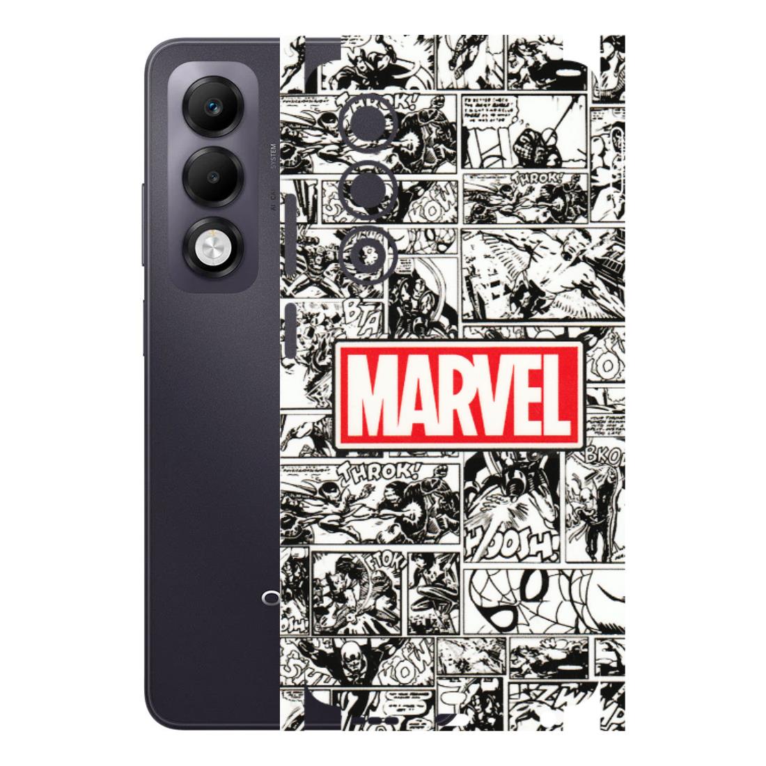 OPPO Phone Skins 2025 (All Models) - Marvel Comic - 3D Embossed Finish (L-171) Oppo K13x 5G