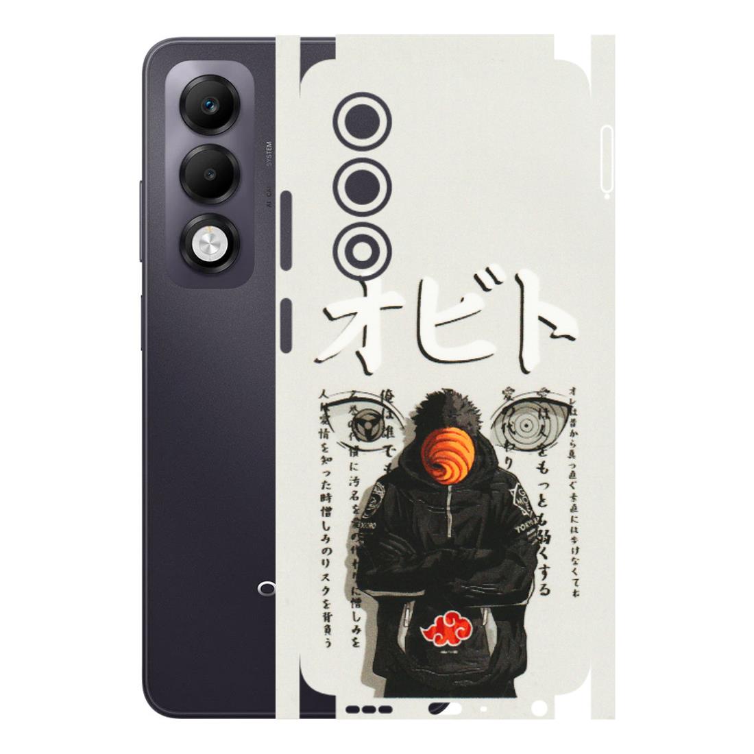 OPPO Phone Skins 2025 (All Models) - Obito Anime Eye - 3D Embossed Finish (L-19) Oppo K13x 5G