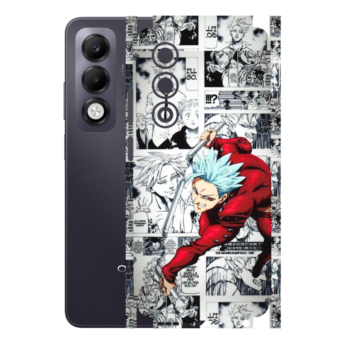 OPPO Phone Skins 2025 (All Models) - Anime Comic - 3D Embossed Finish (L-192) Oppo K13x 5G