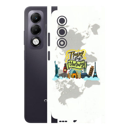 OPPO Phone Skins 2025 (All Models) - Travel Therapy - 3D Embossed Finish (L-199) Oppo K13x 5G