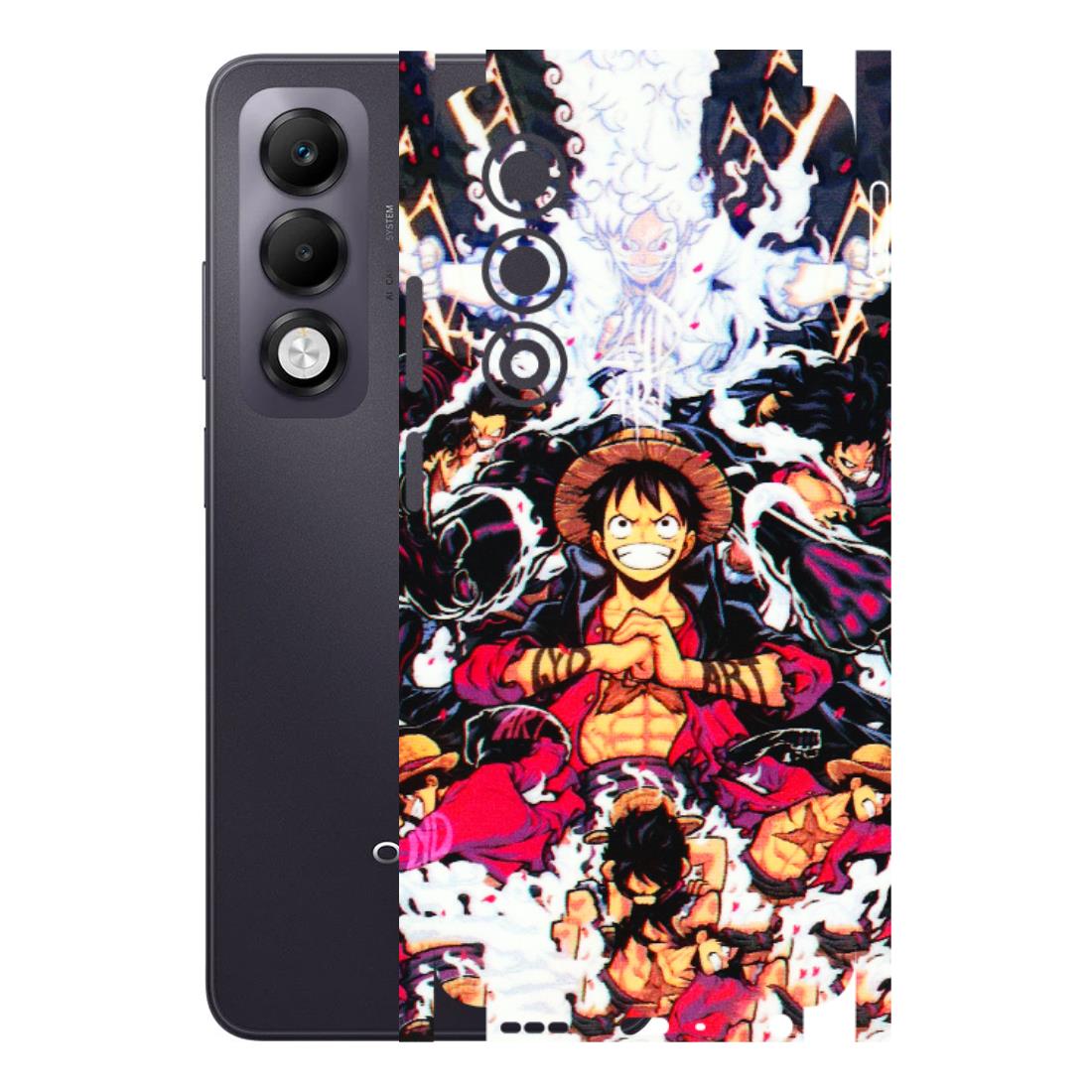 OPPO Phone Skins 2025 (All Models) - Luffy Anime Character - 3D Embossed Finish (L-203) Oppo K13x 5G