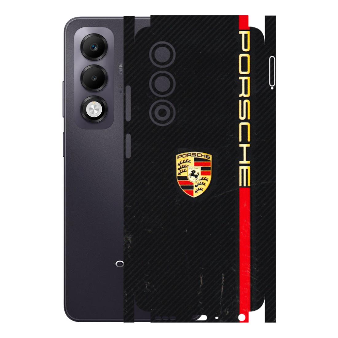 OPPO Phone Skins 2025 (All Models) - Premium Porsche - 3D Embossed Finish (L-225) Oppo K13x 5G
