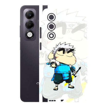 OPPO Phone Skins 2025 (All Models) - Angry Young Shinchan - 3D Embossed Finish (L-226) Oppo K13x 5G
