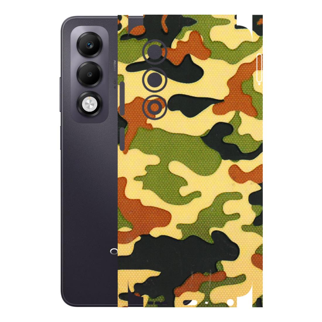 OPPO Phone Skins 2025 (All Models) - Indian Military - 3D Embossed Finish (L-234) Oppo K13x 5G