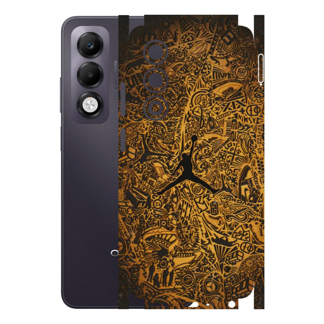 OPPO Phone Skins 2025 (All Models) - Premium Gold Basketball Player - 3D Embossed Finish (L-236) Oppo K13x 5G