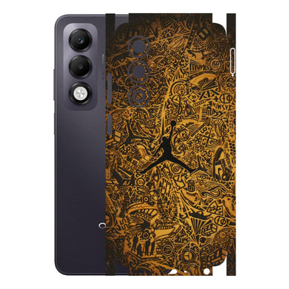 OPPO Phone Skins 2025 (All Models) - Premium Gold Basketball Player - 3D Embossed Finish (L-236) Oppo K13x 5G
