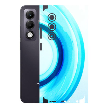 OPPO Phone Skins 2025 (All Models) - The Blue Curve - 3D Embossed Finish (L-244) Oppo K13x 5G