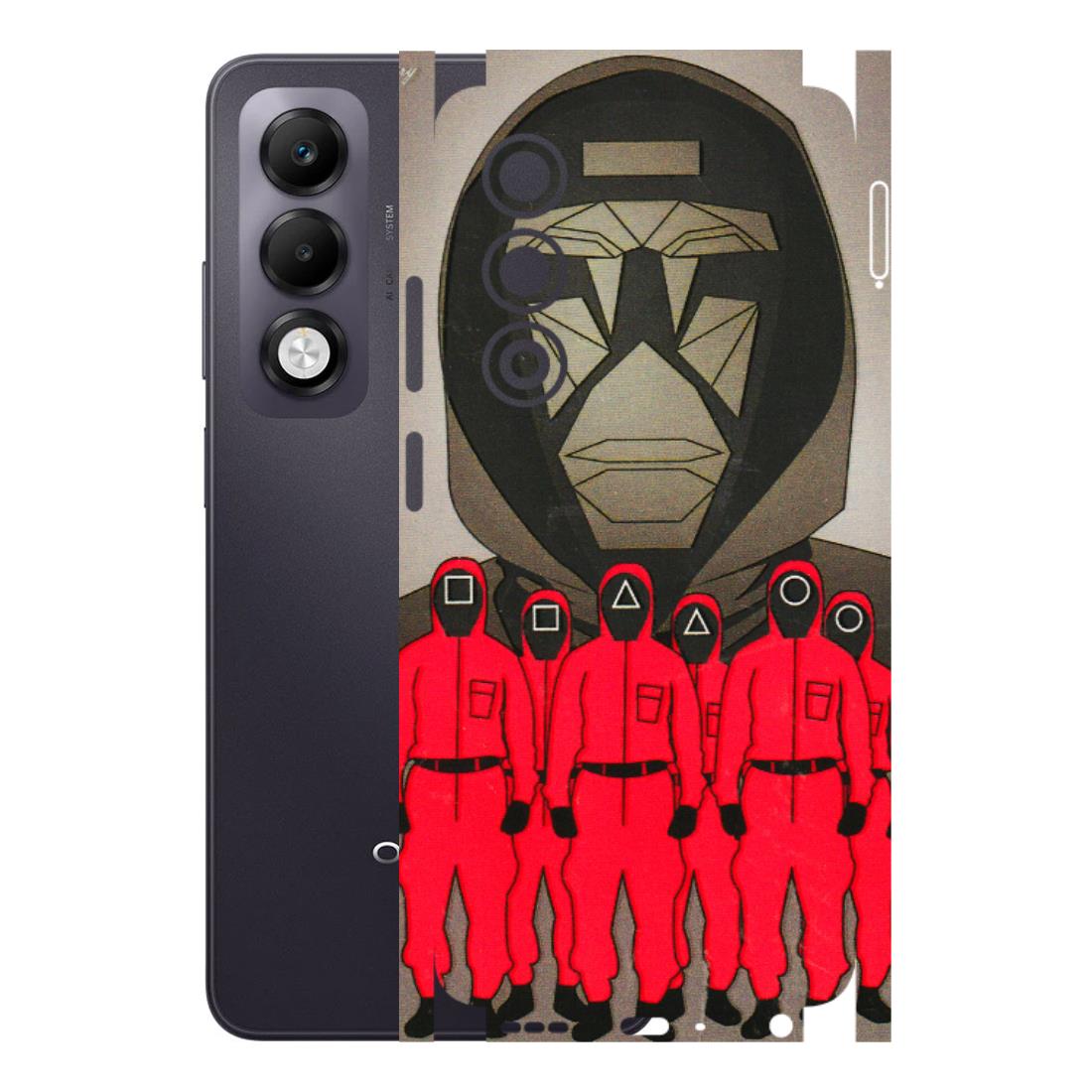 OPPO Phone Skins 2025 (All Models) - Squid Game Hero - 3D Embossed Finish (L-245) Oppo K13x 5G