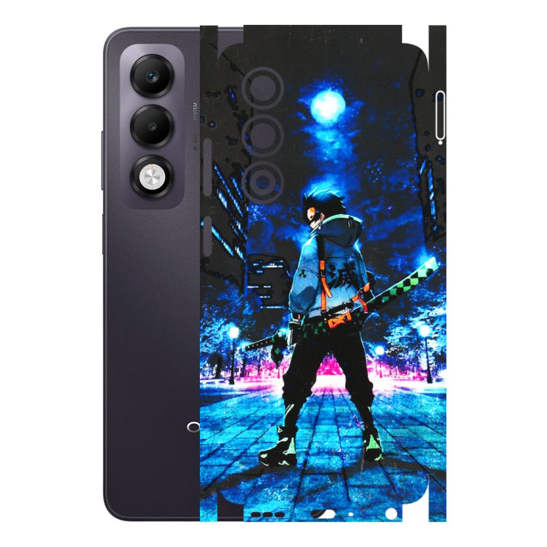 OPPO Phone Skins 2025 (All Models) - Demon Slayer Sword - 3D Embossed Finish (L-247) Oppo K13x 5G