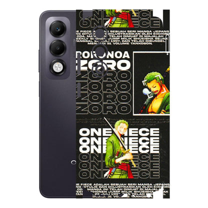 OPPO Phone Skins 2025 (All Models) - One Piece Zoro - 3D Embossed Finish (L-250) Oppo K13x 5G