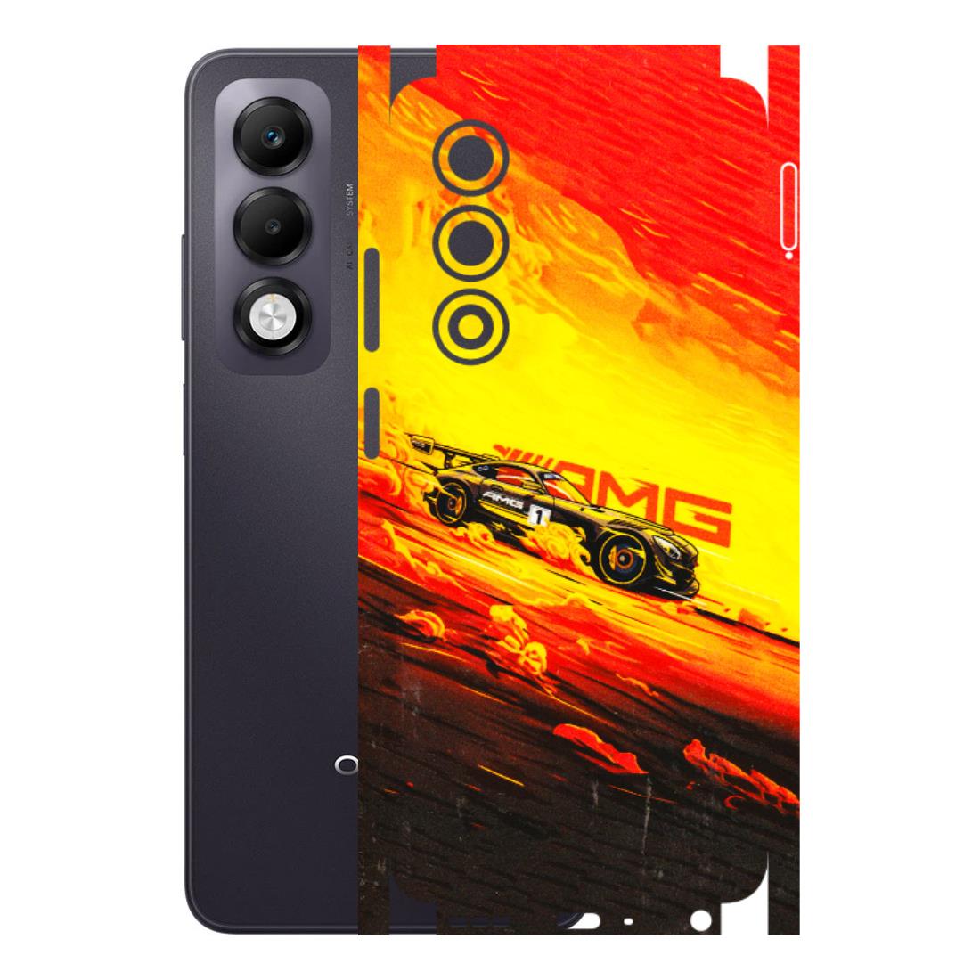OPPO Phone Skins 2025 (All Models) - AMG Car Speed Cover - 3D Embossed Finish (L-256) Oppo K13x 5G