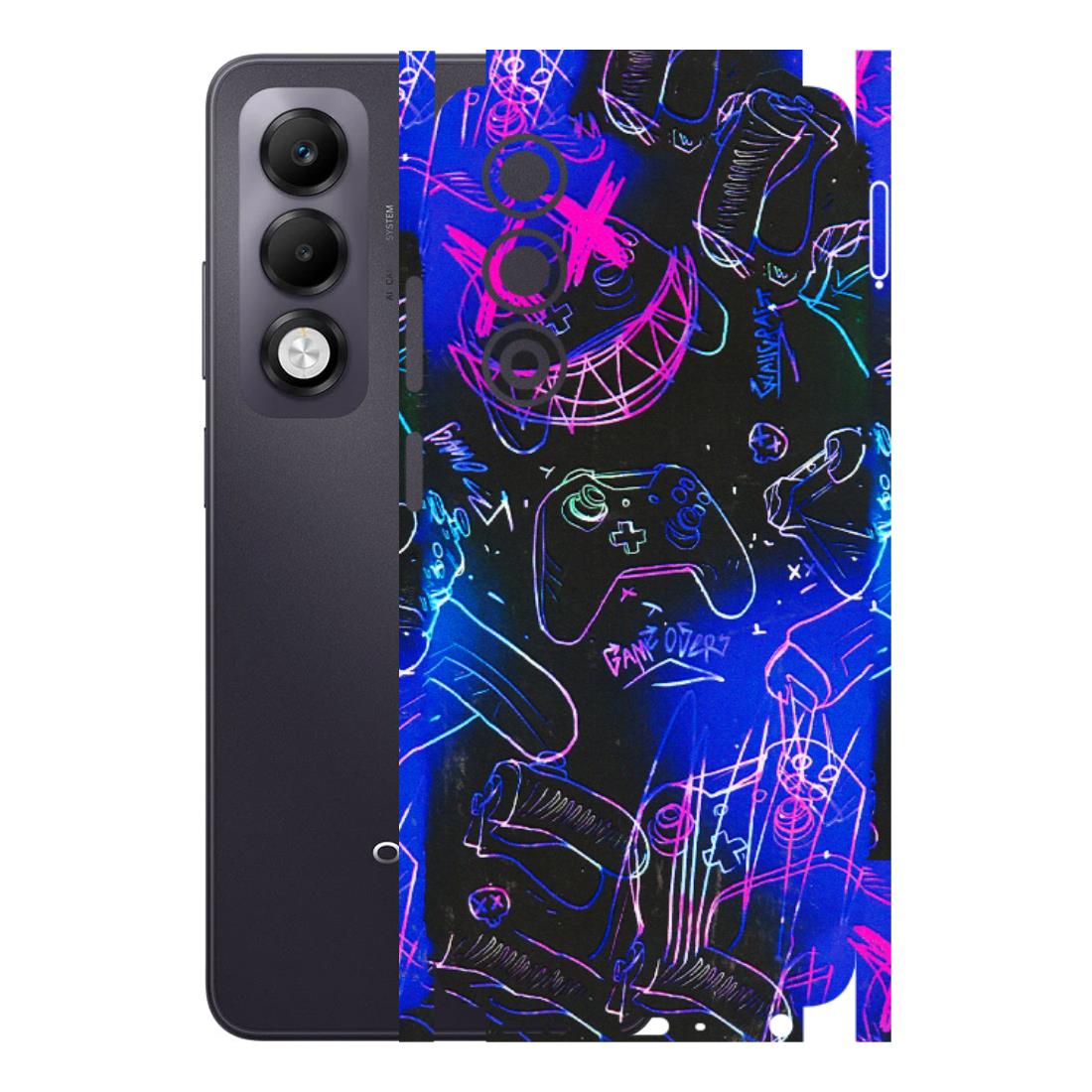 OPPO Phone Skins 2025 (All Models) - Gamers Paradise - 3D Embossed Finish (L-258) Oppo K13x 5G