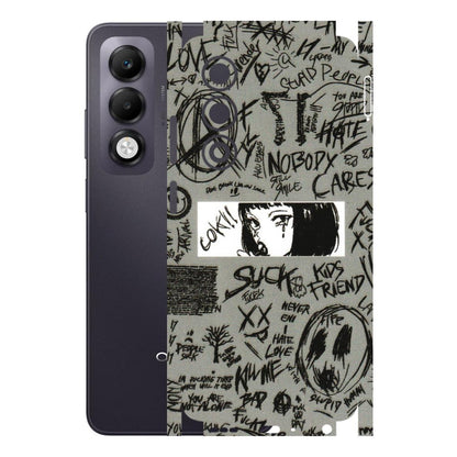 OPPO Phone Skins 2025 (All Models) - Never Have Love Anime - 3D Embossed Finish (L-260) Oppo K13x 5G