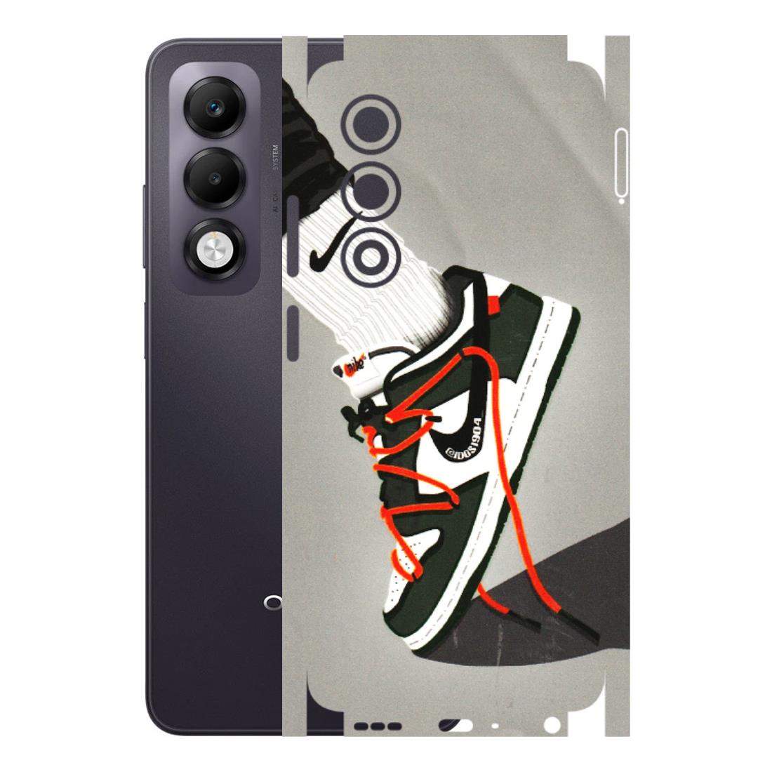 OPPO Phone Skins 2025 (All Models) - New Grey Sneaker - 3D Embossed Finish (L-261) Oppo K13x 5G