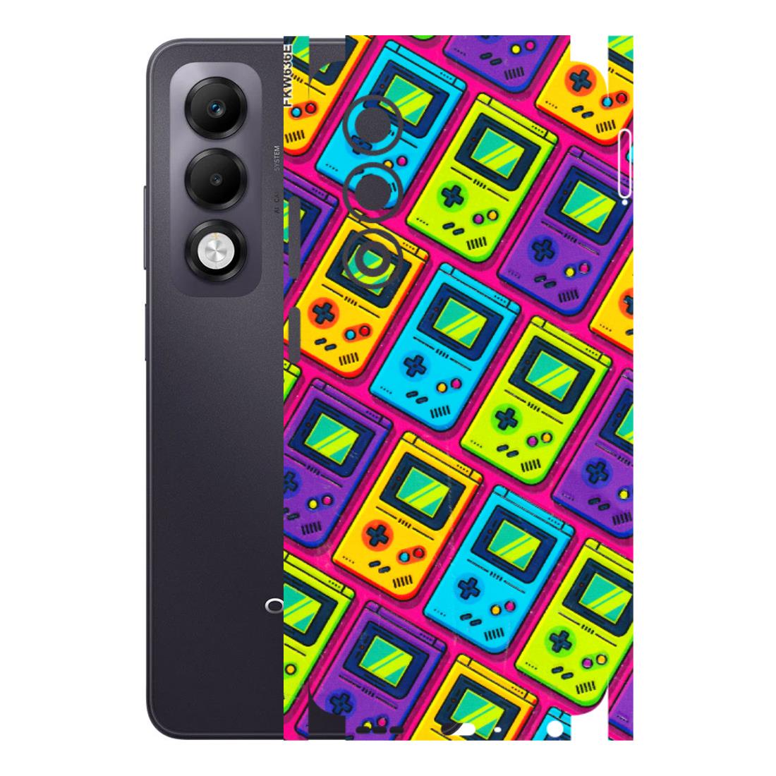 OPPO Phone Skins 2025 (All Models) - Gameboy Colourful Latest - 3D Embossed Finish (L-266) Oppo K13x 5G