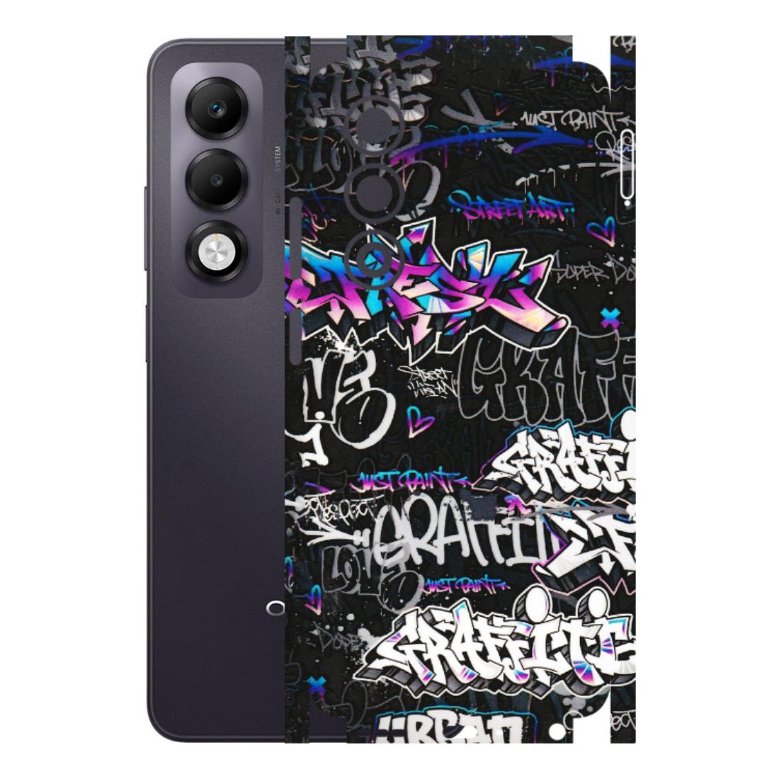 OPPO Phone Skins 2025 (All Models) - Graffiti Killer Latest - 3D Embossed Finish (L-274) Oppo K13x 5G