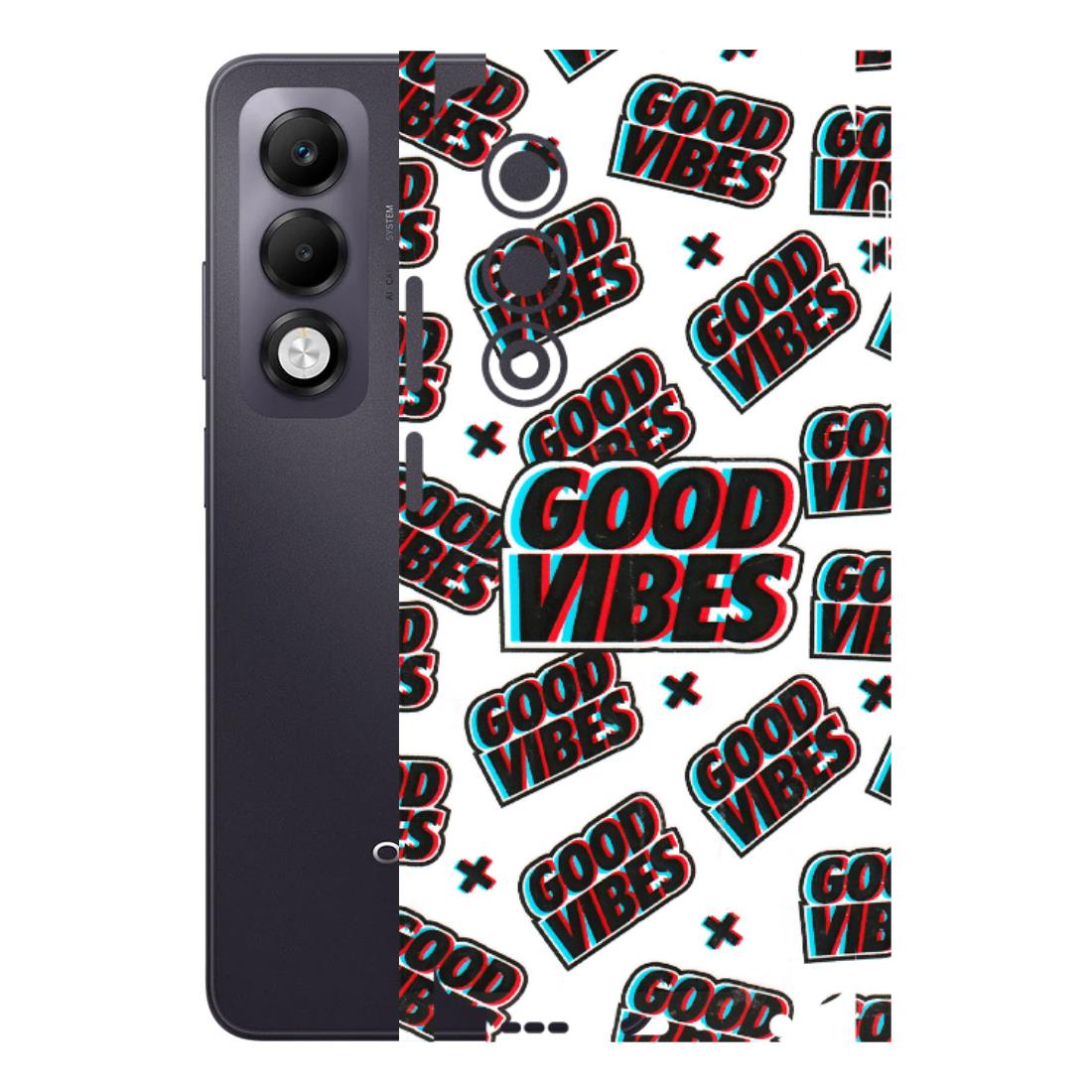 OPPO Phone Skins 2025 (All Models) - Good Vibes Latest - 3D Embossed Finish (L-282) Oppo K13x 5G