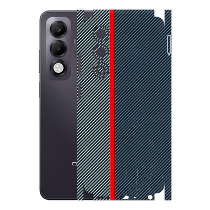 OPPO Phone Skins 2025 (All Models) - Blue Sober Lines - 3D Embossed Finish (L-305) Oppo K13x 5G