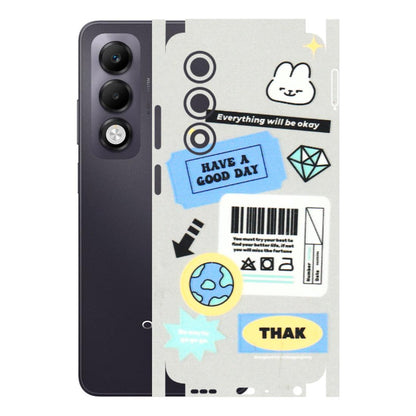 OPPO Phone Skins 2025 (All Models) - Will Be Okay Design - 3D Embossed Finish (L-316) Oppo K13x 5G