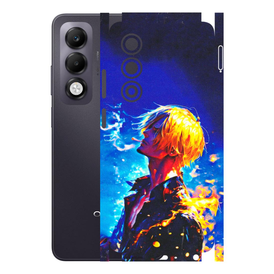 OPPO Phone Skins 2025 (All Models) - Sanji Vinsmoke One Piece - 3D Embossed Finish (L-319) Oppo K13x 5G