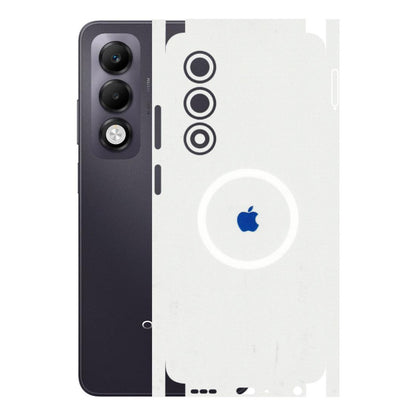 OPPO Phone Skins 2025 (All Models) - iPhone Magsafe Logo - 3D Embossed Finish (L-320) Oppo K13x 5G