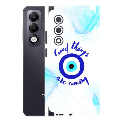 OPPO Phone Skins 2025 (All Models) - Evil Eye Good Things Are Coming - 3D Embossed Finish (L-322) Oppo K13x 5G