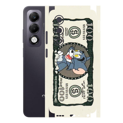 OPPO Phone Skins 2025 (All Models) - Tom Hundred Dollar - 3D Embossed Finish (L-324) Oppo K13x 5G