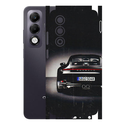 OPPO Phone Skins 2025 (All Models) - New Black Porsche GT3 - 3D Embossed Finish (L-327) Oppo K13x 5G