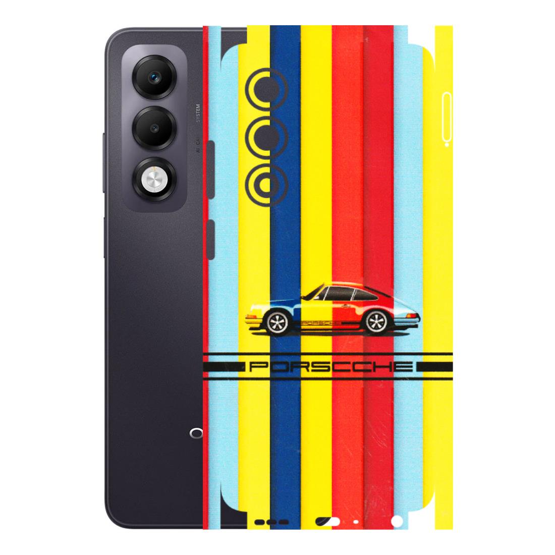 OPPO Phone Skins 2025 (All Models) - Multicolour Porche - 3D Embossed Finish (L-39) Oppo K13x 5G