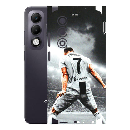 OPPO Phone Skins 2025 (All Models) - Ronaldo CR7 Crazy - 3D Embossed Finish (L-44) Oppo K13x 5G