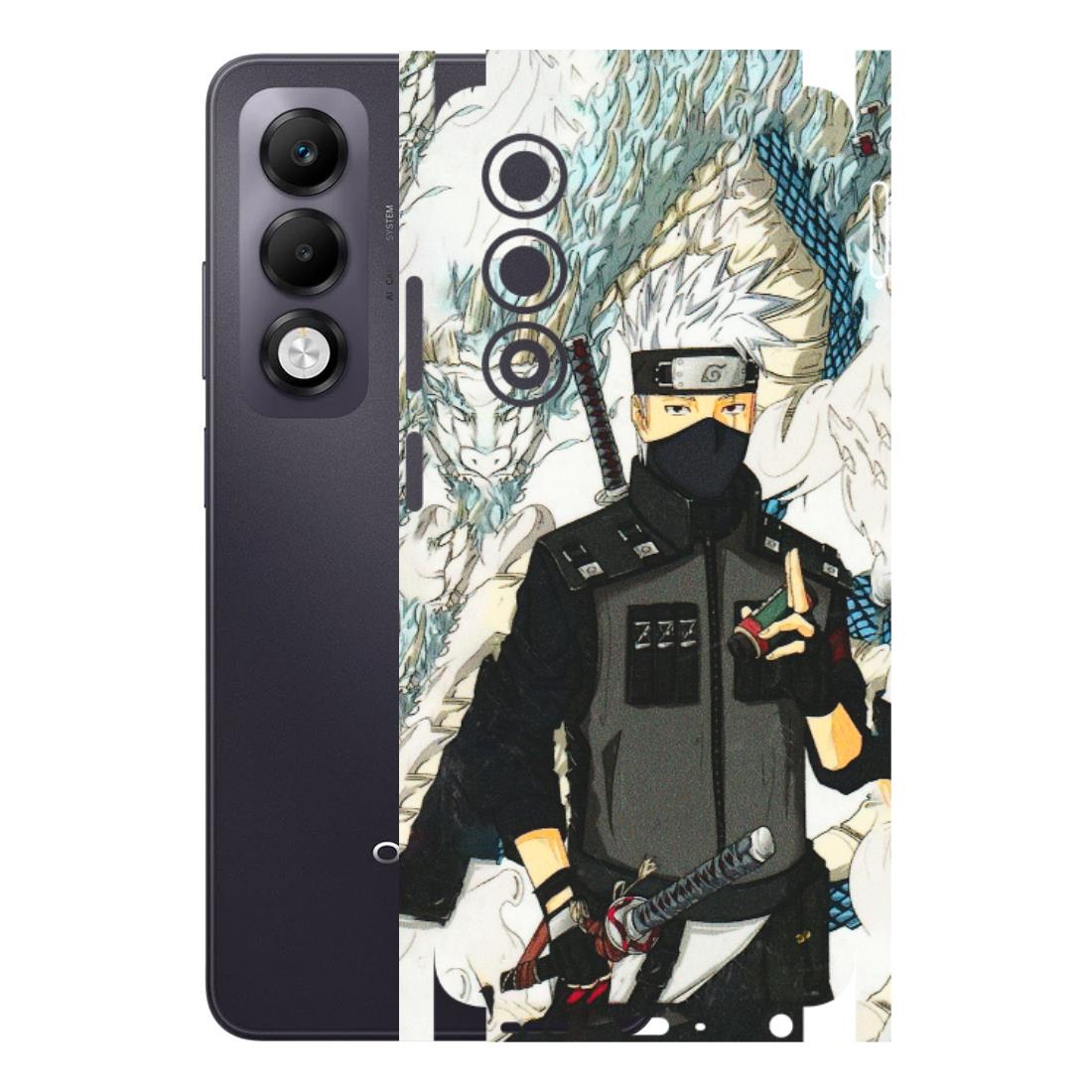 OPPO Phone Skins 2025 (All Models) - Kakashi Hatake Naruto Anime - 3D Embossed Finish (L-46) Oppo K13x 5G