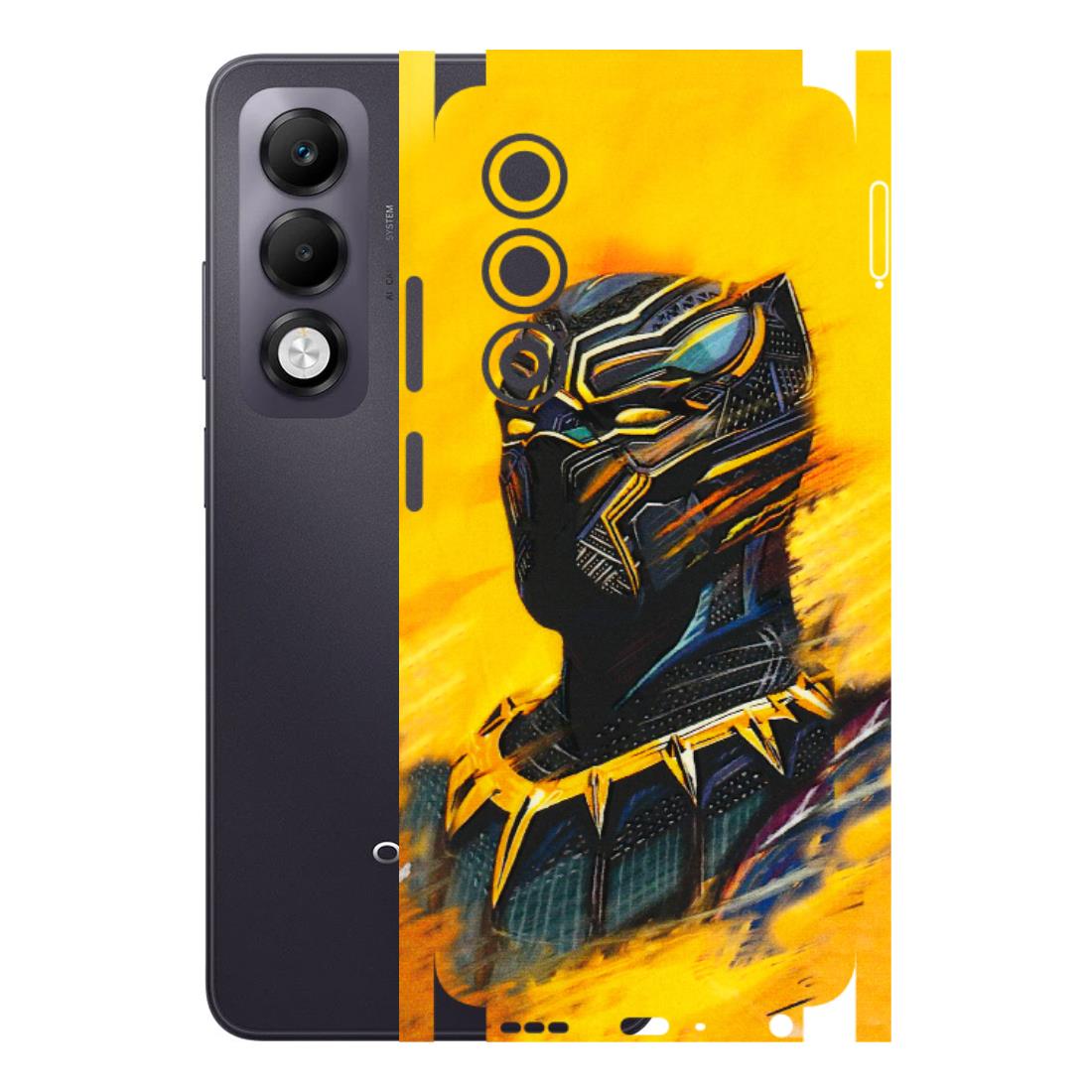 OPPO Phone Skins 2025 (All Models) - Yellow Panther - 3D Embossed Finish (L-54) Oppo K13x 5G