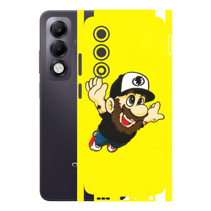 OPPO Phone Skins 2025 (All Models) - Flying Beardo - 3D Embossed Finish (L-60) Oppo K13x 5G