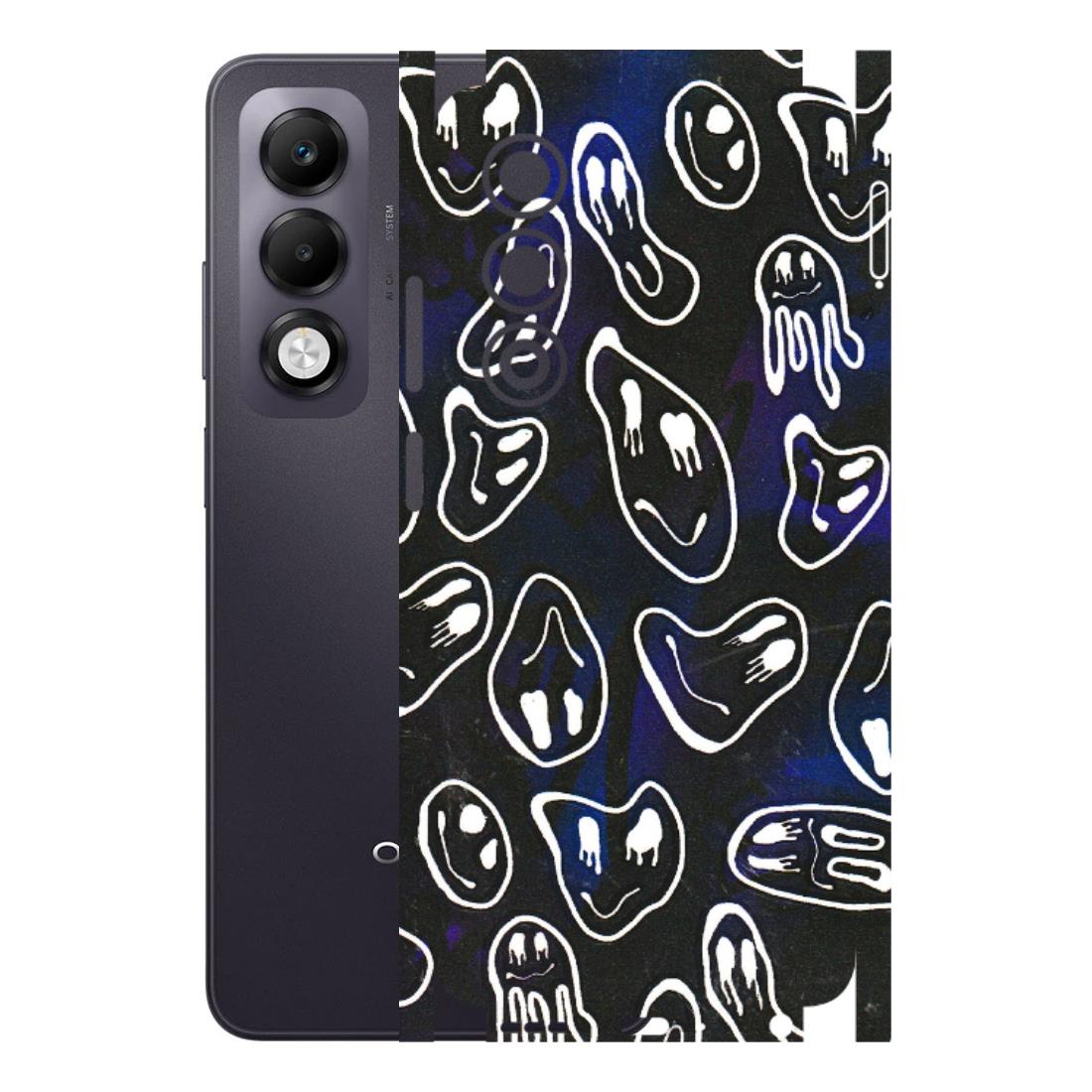 OPPO Phone Skins 2025 (All Models) - Distorted Smileys - 3D Embossed Finish (L-92) Oppo K13x 5G