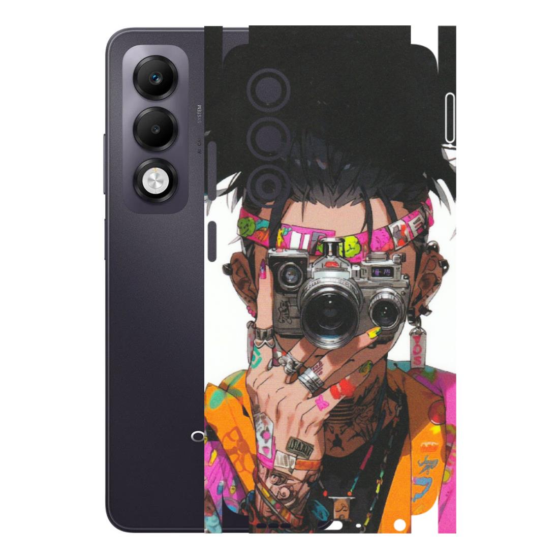 OPPO Phone Skins 2025 (All Models) - Camera Lover Girl - Matte Finish (M-09) Oppo K13x 5G