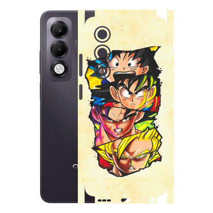OPPO Phone Skins 2025 (All Models) - Angry Multi Anime - Matte Finish (M-113) Oppo K13x 5G