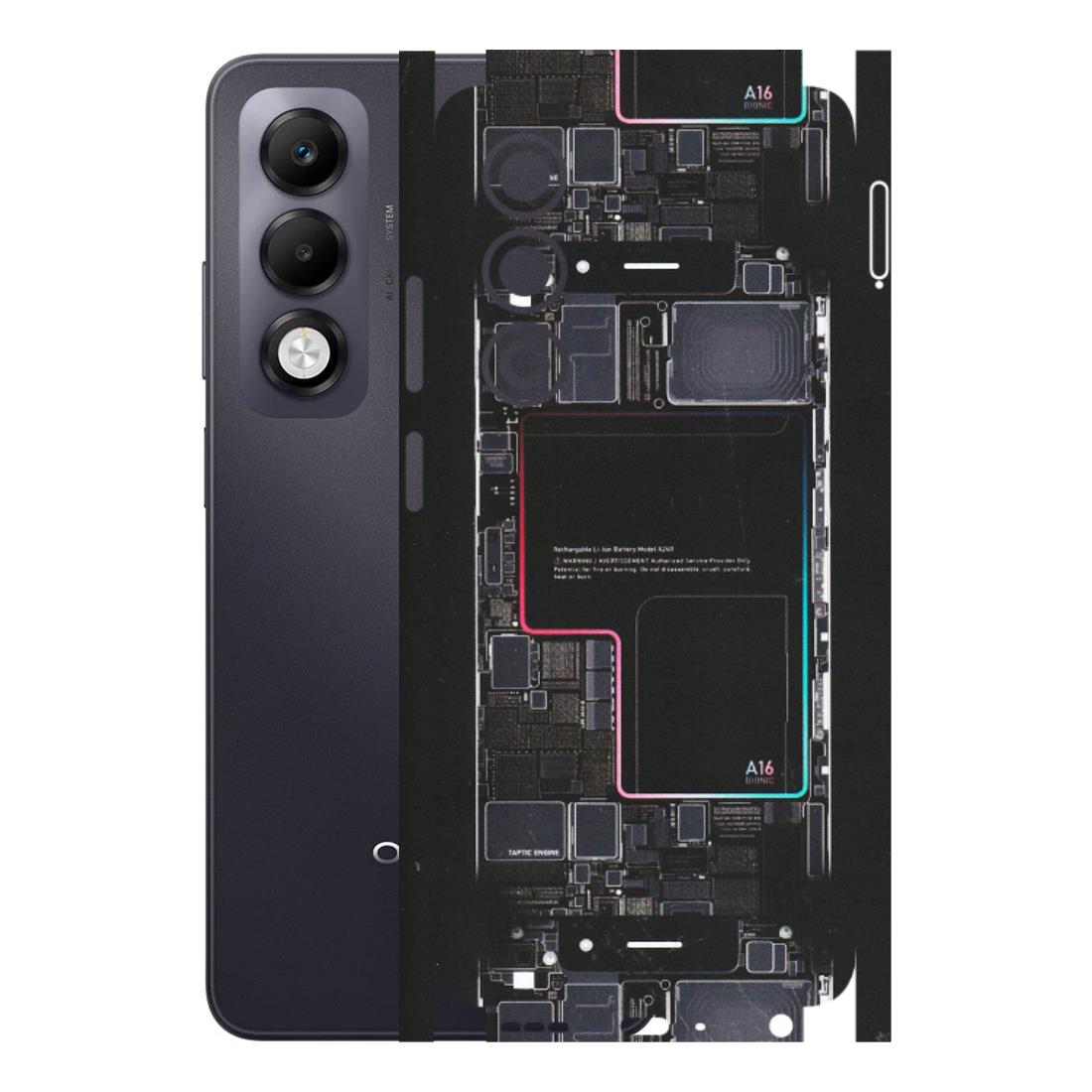OPPO Phone Skins 2025 (All Models) - Motherboard Circuit Layout - Matte Finish (M-117) Oppo K13x 5G