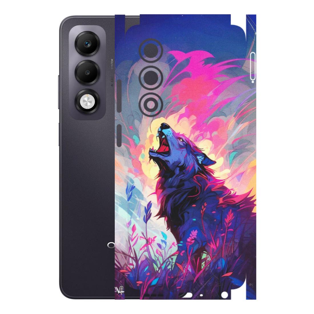 OPPO Phone Skins 2025 (All Models) - New Wild Wolf Abstract - Matte Finish (M-125) Oppo K13x 5G