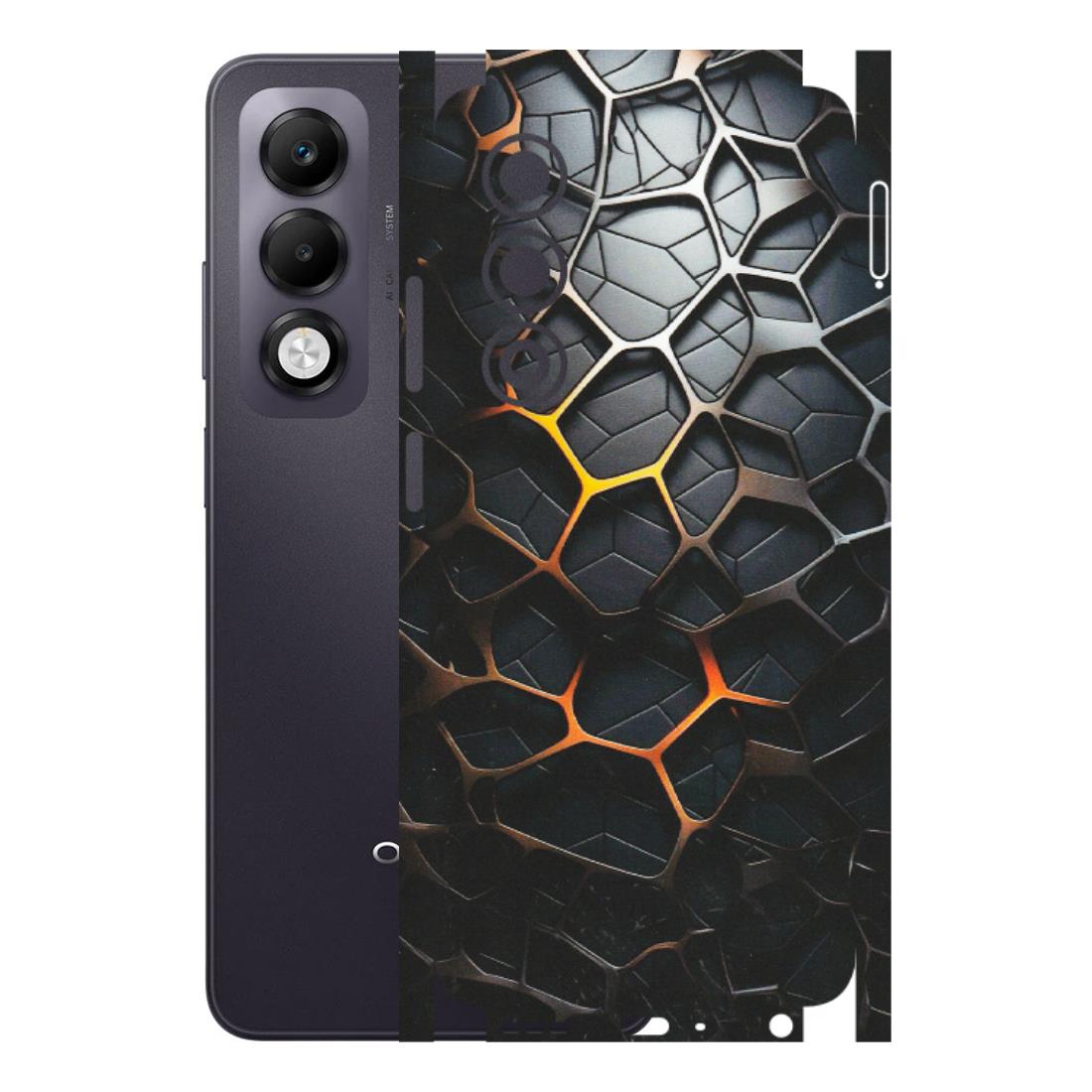 OPPO Phone Skins 2025 (All Models) - New Abstract Graphite Tiles - Matte Finish (M-130) Oppo K13x 5G
