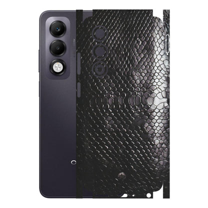 OPPO Phone Skins 2025 (All Models) - Black Snack Leather - Matte Finish (M-147) Oppo K13x 5G