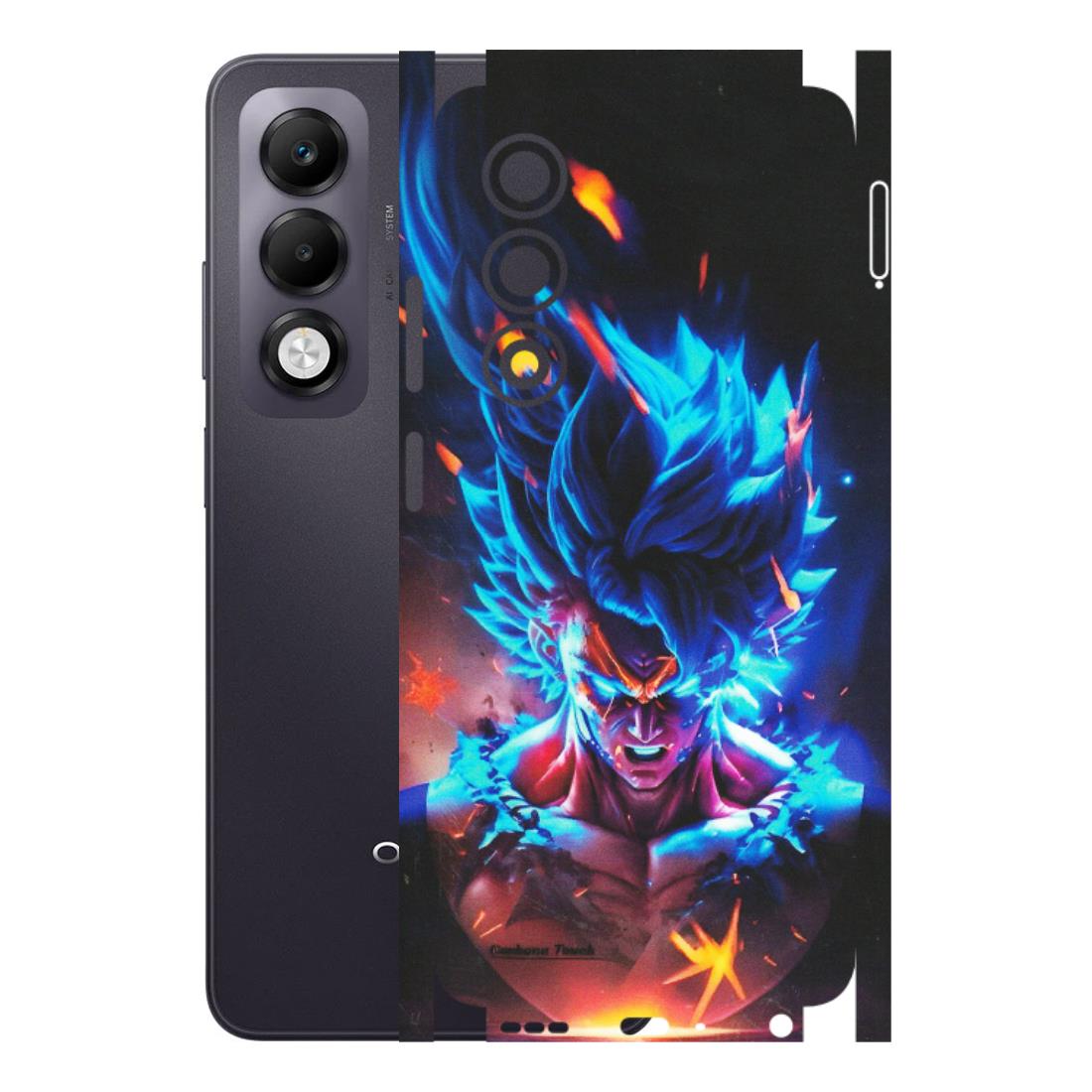 OPPO Phone Skins 2025 (All Models) - Angry Goku Dragon Ball Anime - Matte Finish (M-150) Oppo K13x 5G