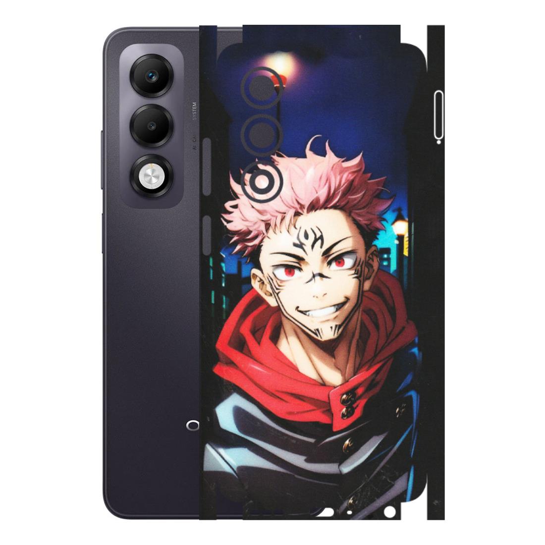 OPPO Phone Skins 2025 (All Models) - Yuji Itadori Funny Face Anime - Matte Finish (M-152) Oppo K13x 5G
