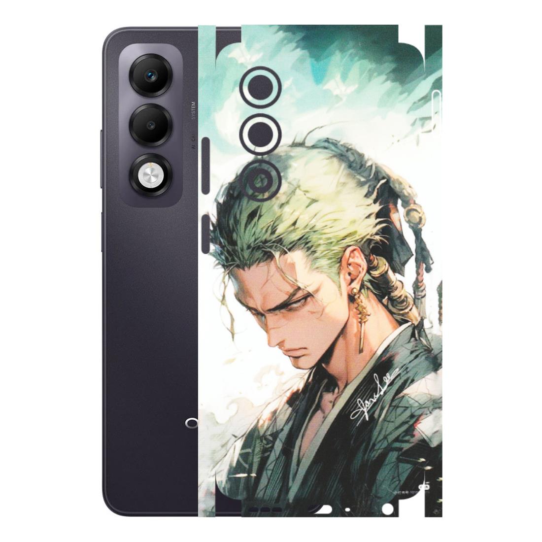 OPPO Phone Skins 2025 (All Models) - Pirate Hunter One Piece Anime - Matte Finish (M-157) Oppo K13x 5G