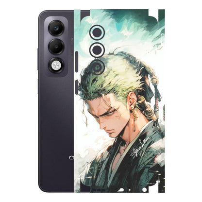OPPO Phone Skins 2025 (All Models) - Pirate Hunter One Piece Anime - Matte Finish (M-157) Oppo K13x 5G
