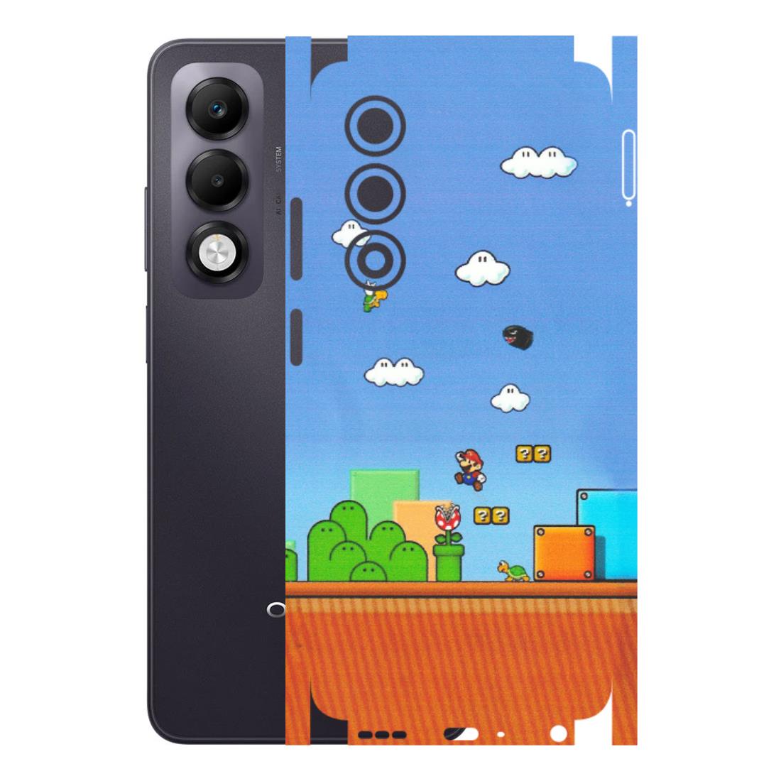 OPPO Phone Skins 2025 (All Models) - Mario Game Scene - Matte Finish (M-24) Oppo K13x 5G