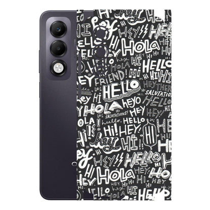 OPPO Phone Skins 2025 (All Models) - Hi Hello Doodles - Matte Finish (M-25) Oppo K13x 5G